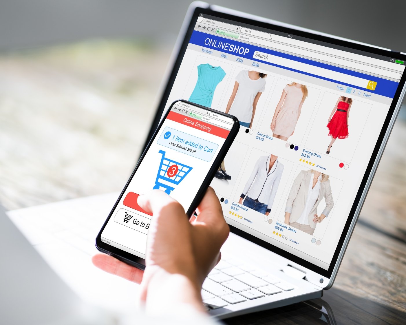 E-Commerce digital marketing services by Optimize Digital Marketing to increase online sales, improve product visibility, drive qualified traffic, and maximize conversions for online stores.