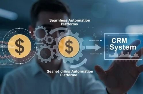 CRM Integration and Marketing Automation services by Optimize Digital for automated lead management, customer engagement, sales workflows, and business growth in Delhi, India