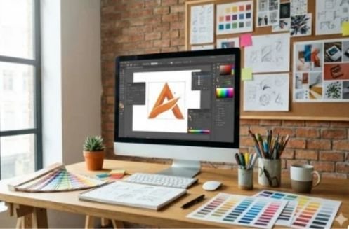 Professional Graphic Design Services by Optimize Digital for branding, social media graphics, advertising creatives, and business promotions in Delhi, India