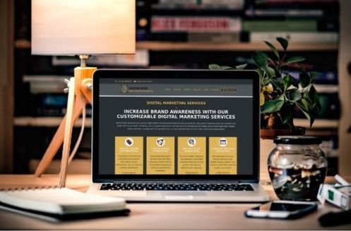 Professional website development services by Optimize Digital for responsive, SEO-friendly business websites in Delhi, India
